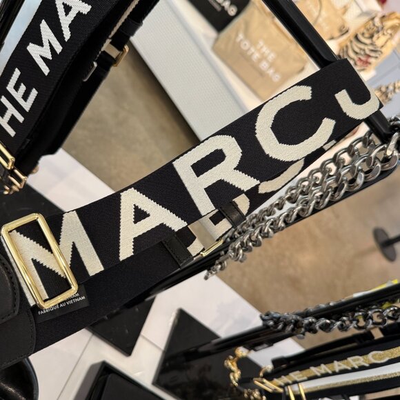 MARC JACOBS Logo Webbing Strap (Bag Belt) 2 inch $95 - Picture 10 of 11